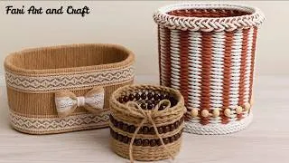 Thumbnail: BEAUTIFUL BUT  LOW COST! 5 BEST DIY SPACE SAVING CRAFT IDEAS😱♻️ #fariartandcraft