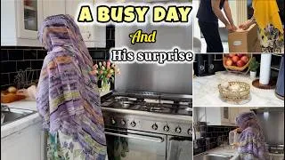 Thumbnail: Busy day in my life 🌸 Routine vlog Uk// Surprised my husband