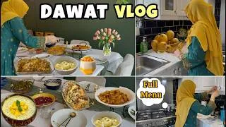 Thumbnail: Desi DAWAT vlog 🥘  delicious Pakistani dishes/ Mango sagu, Biryani by Pakistani mom in Uk