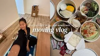 Thumbnail: my first night in my new apartment