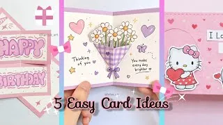 Thumbnail: 5 Easy Craft Ideas | Gift Ideas | Craft for beginners | Satisfying Art Tutorial 