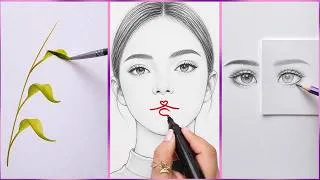 Thumbnail: Easy art hacks /20 Art ideas When You’re Bored / painting/ How to drawing