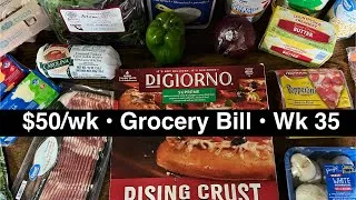 Thumbnail: Week 35 ~ $50/Week Food Budget Challenge for 2