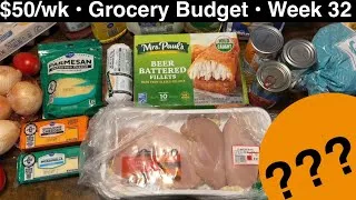 Thumbnail: Week 32 ~ $50/Week Food Budget Challenge for ￼2