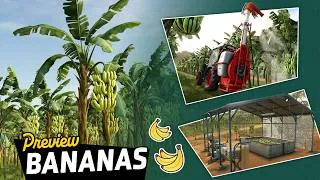 Thumbnail: Farming Simulator 25 | Banana Announcement | Beans and Alpaca Expansion