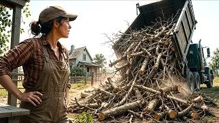 Thumbnail: The Town Dumped Its Dead Orchard Wood on Her Land — What She Carved From It...