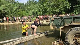 Thumbnail: discovered driftwood on the riverbank and transported it home
