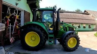Thumbnail: Working With a New Tractor | John Deere 6M 125