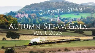 Thumbnail: West Somerset Railway's Autumn Steam Gala 2025 in 4K. Fabulous Cinematic footage of wonderful Steam.