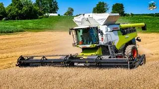 Thumbnail: Wheat Harvest & Double Crop Soybean Planting | CLAAS Lexion 8600 & Fendt Momentum