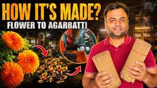 Thumbnail: Flowers Se Kaise Banti Hai Agarbatti? 😲 | Amazing Factory Tour