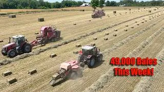Thumbnail: 49,000 Bales Into the 2026 Hay Season!