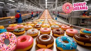 Thumbnail: How Donuts Are Made in the Factory  Donut Factory Process
