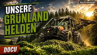 Thumbnail: UNSERE GRÜNLANDHELDEN | DIE STÄRKSTEN MASCHINEN AUF DER WIESE (Maschinen, Forstwirtschaft, Doku)