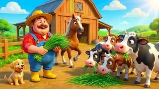 Thumbnail: A Full Day on the Farm 🌾 | Farm Life Story | Animated Adventure | Nursery Rhyme
