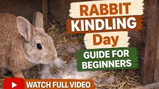Thumbnail: Rabbit Giving Birth Explained | Kindling Day Guide for Beginners