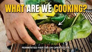 Thumbnail: Grilled Prahok with Fresh Garden Vegetables | Village Cooking ASMR