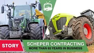 Thumbnail: Scheper Agri contractors Part 1 | Fendt and Claas Tractors | Forestry Work | Hemp Harvest: MacDon M1