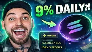 Thumbnail: Early Access: 9% Daily Yield Farm on Solana (Full Breakdown)