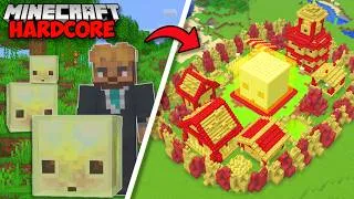 Thumbnail: I Built A SULFUR CUBE CITY in Minecraft Hardcore
