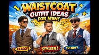 Thumbnail: Why Every Man Needs a Waistcoat in 2026 | waistcoat | half Blazer | Men's Fashion