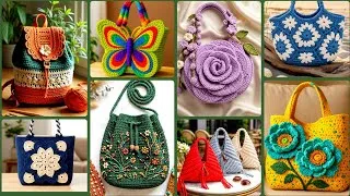 Thumbnail: Very attractive and stylish handmade crochet  🧶 art and craft bags ideas 2026 