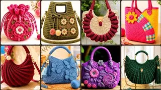 Thumbnail: Most beautiful hand made crochet 🧶 art and craft bags ideas for girls ideas 💡