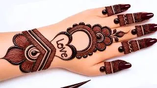 Thumbnail: Simple & unique mehndi design for back hand| letest mehndi design|mehandi ka design mehendi #mehnadi