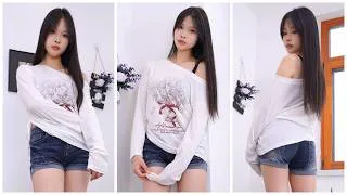 Thumbnail: Casual Streetwear Graphic Tee and Denim Shorts Look