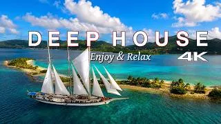 Thumbnail: CARIBBEAN  Chill & Deep House Mix 🎧 SailWindjammer Yacht Cruise Summer Vibes | 4K Drone Footage