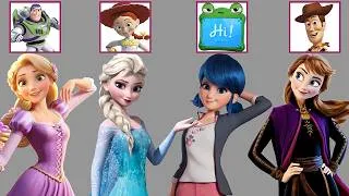 Thumbnail: Epic Glow Up! Toy Story 5 Transformation ✨ | Ladybug, Elsa, Anna & Rapunzel