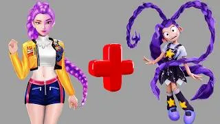 Thumbnail: Epic Glow Up! KPOP Demon Hunters x Poppy Playtime 5