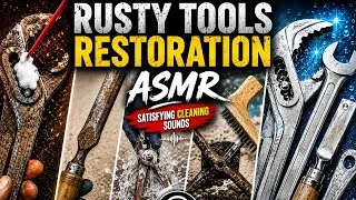 Thumbnail: Rusty Tools Restoration ASMR 🔥 Satisfying Cleaning Sounds #cleaning #asmr #restoration 