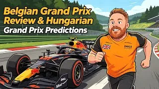 Thumbnail: 🏁 Belgian GP Review+ Hungarian GP Predictions | Spa Drama & Next Race Picks!✅ 