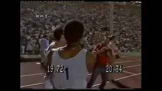 Thumbnail: 1983  Rome  200m  +0.8w  20.32   Pietro  Mennea  1.9.83