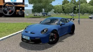 Thumbnail: 2022 Porsche 911 GT3 - City Car Driving - Street Racing | Logitech G29 gameplay