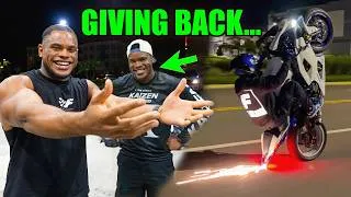 Thumbnail: SURPRISING My Editor With His DREAM Birthday Gift 🫣| R1M x Mako's Birthday Ride