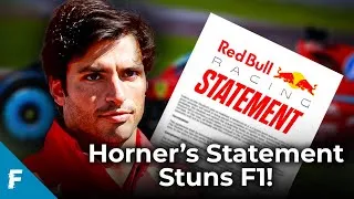 Thumbnail: Carlos Sainz's STUNNING COMEBACK With Red Bull Amid Horner's SHOCKING STATEMENT!