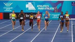 Thumbnail: The Most Intense Women's 800m | Hunter Bell DOMINATES Glasgow's Toughest Semi