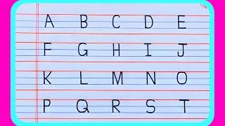 Thumbnail: Alphabets abcd | Capital letter abcd | Write Alphabet letter abcd | abcd Alphabet a to z | abcd