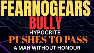 Thumbnail: FearNoGears....Hypocrite Bully Wrecks Father Time Again