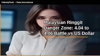 Thumbnail: Malaysian Ringgit Danger Zone: 4.04 to 4.06 Battle vs US Dollar