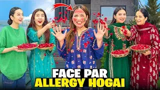 Thumbnail: Face Par Severe Allergy Hogai😱💔|Lahore’s Cheapest Bazaar🤩🛍️|Accident Prank Kadia😰🚗|Fatima Faisal