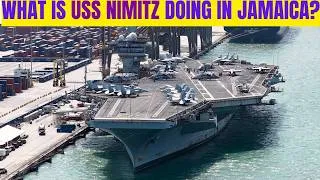 Thumbnail: Why Did The USS Nimitz Warship Docked In Kingston? Up Close 4k