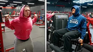 Thumbnail: We Survived Our FIRST Leg Day..
