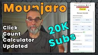 Thumbnail: Mounjaro Diaries - 20K Subscribers - Click Count Calculator Updated