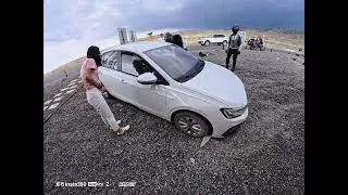 Thumbnail: My Solo Car Stranded in the Wastelands of Dahai Road: A Real-Life Desert Survival