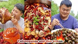 Thumbnail: Songsong and Ermao cook a big pot of food outdoors, it smells amazing!