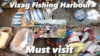 Thumbnail: Vizag Fishing Harbour 🐡🦀🐠Largest Fishing Harbour in Visakhapatnam @Fatty19rider