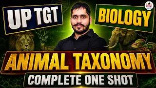 Thumbnail: Animal Taxonomy One Shot | UP TGT Biology 2026 Class by Faujdar Sir